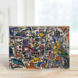 Cartão Visão de Olho de NYC Bird | Joaquín Torres-García