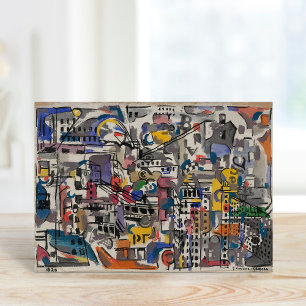 Cartão Visão de Olho de NYC Bird Joaquín Torres-García