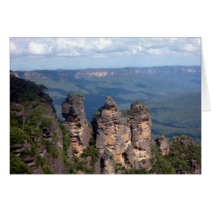 Cartão visão de três irmãs