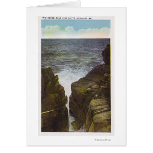 Cartão Visão dos Clipes Cabeças Baldas, o Desfiladeiro