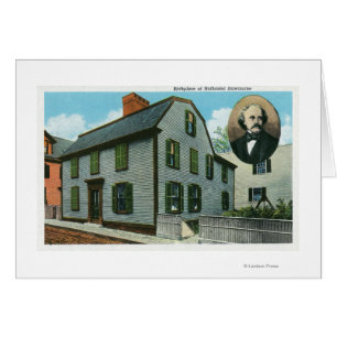 Cartão Visão Exterior de Nathaniel Hawthorne