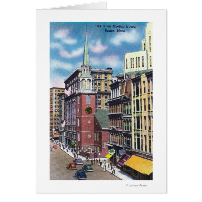 Cartão Visão Exterior do Antigo Salão de Reunião do Sul (Frente)