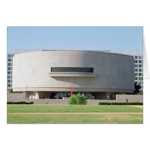 Cartão Visão externa do Museu Hirshhorn, 1974 )
