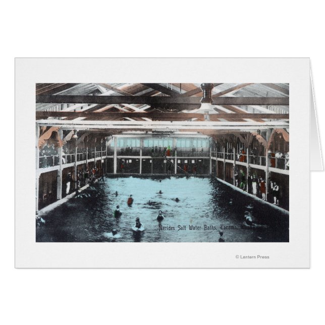 Cartão Visão Interior das Banheiras de Água Salgada de Ne (Frente Horizontal)