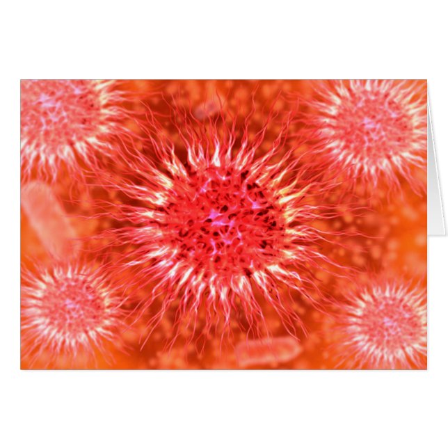 Cartão Visão Microscópica Dos Dendrimers 2 (Frente Horizontal)