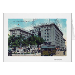 Cartão Visão Superior do Hotel Grant EUA