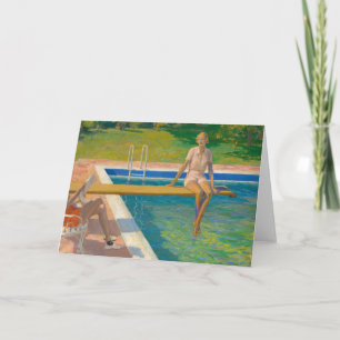 Cartão Viscondessa Castlerosse Sir John Lavery