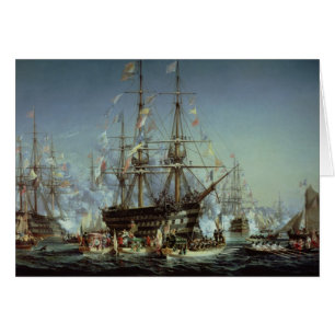 Cartão Visita da rainha Victoria a Cherbourg, 1858