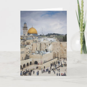 Cartão Visitantes, Western Wall Plaza & Dome do Rock