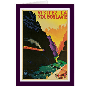 Cartão Visitez La Yougoslavie