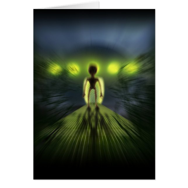 Cartão Visor de alienígena (Frente)