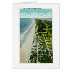 Cartão Vista aérea da fachada