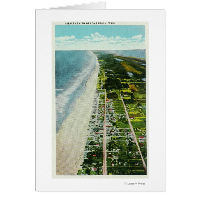 Cartão Vista aérea da fachada (Frente)