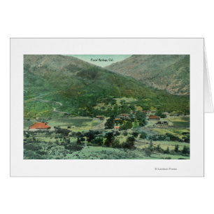 Cartão Vista aérea do Vale do Sacramento