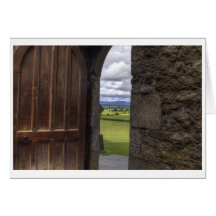 Vista através da porta