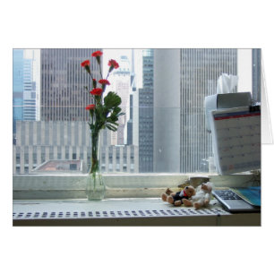 Cartão Vista da cadeira 5x7 do meu dentista