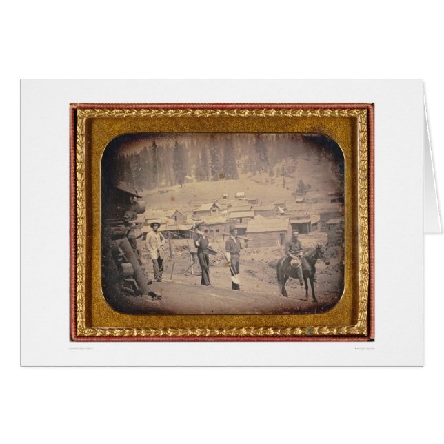 Cartão Vista da cidade do vulcão, Califórnia (40214) (Frente Horizontal)