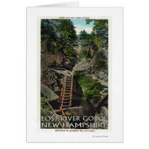 Cartão Vista da Entrada do Juízo Hall de Platão