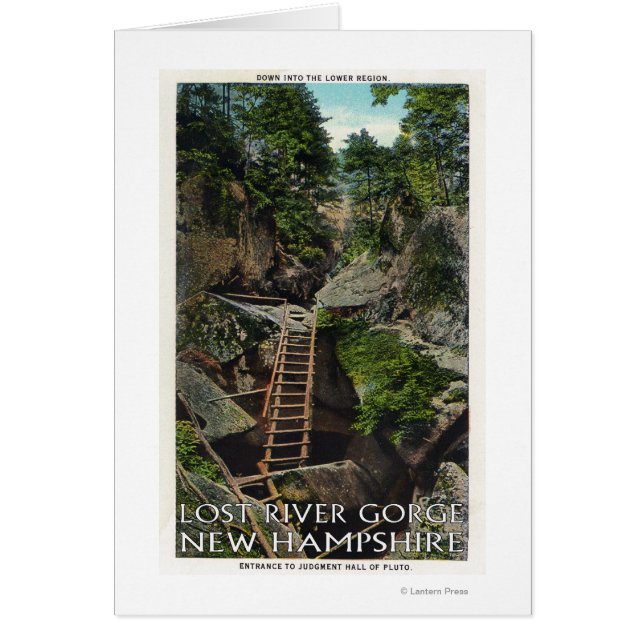 Cartão Vista da Entrada do Juízo Hall de Platão (Frente)