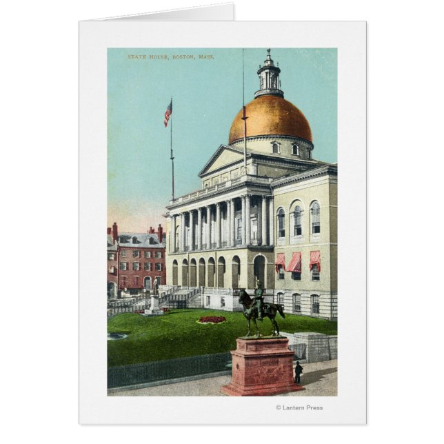 Cartão Vista da frente da Casa Estadual (Frente)