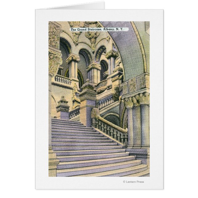 Cartão Vista da Grande Escada (Frente)