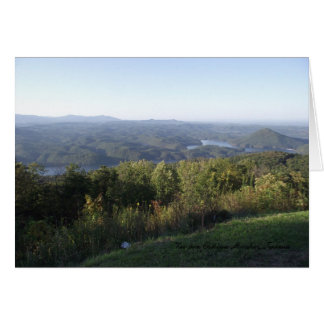 Cartão Vista da Montanha Chilhowee