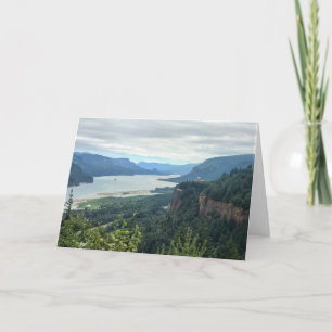 Cartão Vista da Vista House, Oregon