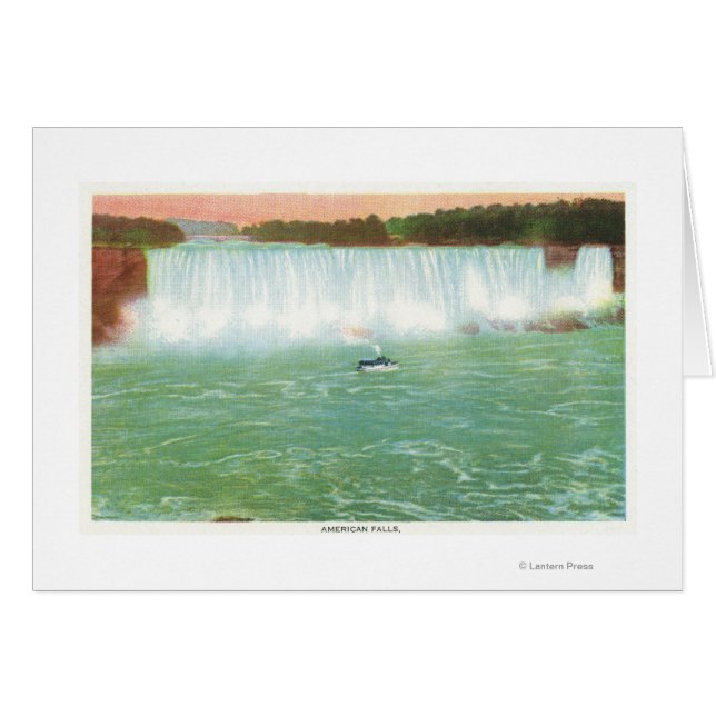 Cartão Vista das Caixas Americanas (Frente Horizontal)