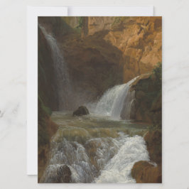 Cartão Vista das Caixas de Água em Tivoli (por Bidauld)