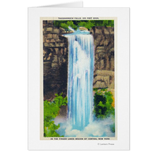 Cartão Vista das cataratas (Frente)