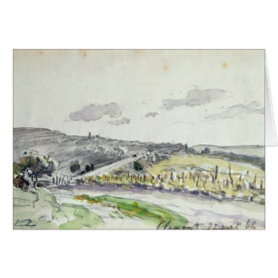 Cartão Vista de Clamart, 1864