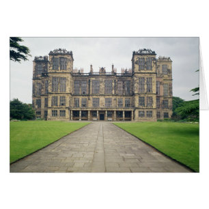 Cartão Vista de Hardwick Hall