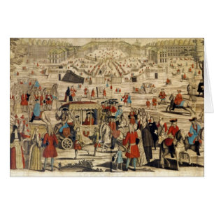 Cartão Vista de Versalhes