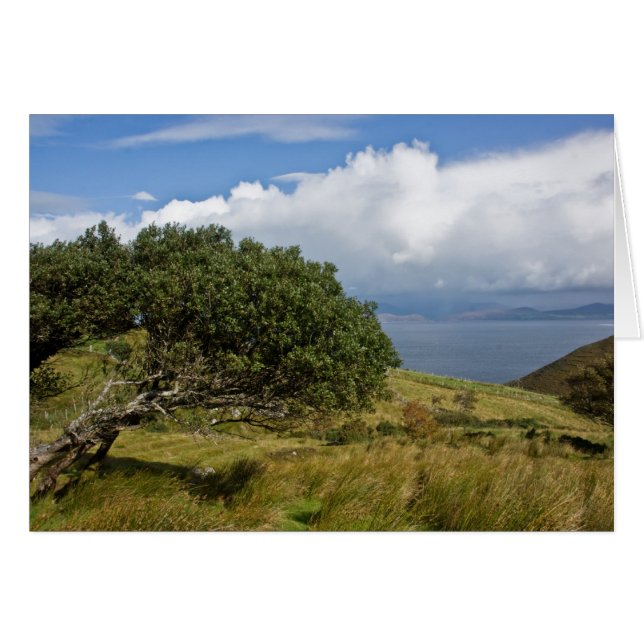 Cartão Vista do monte de Drung (Frente Horizontal)