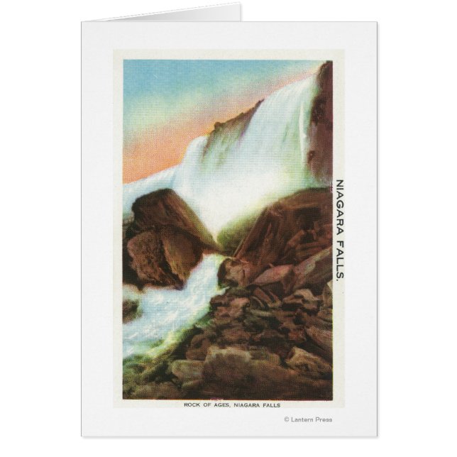 Cartão Vista do Rock of Ages (Frente)