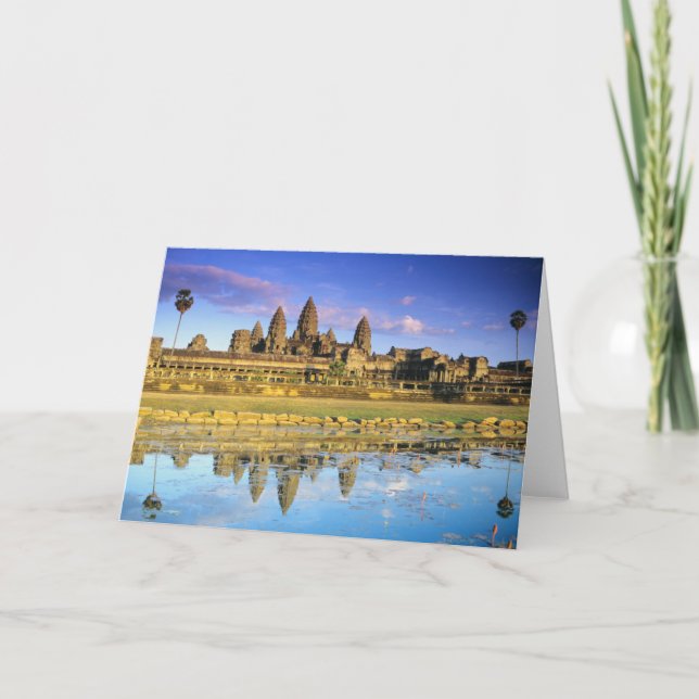 Cartão Vista Do Templo Da Frente (Frente)