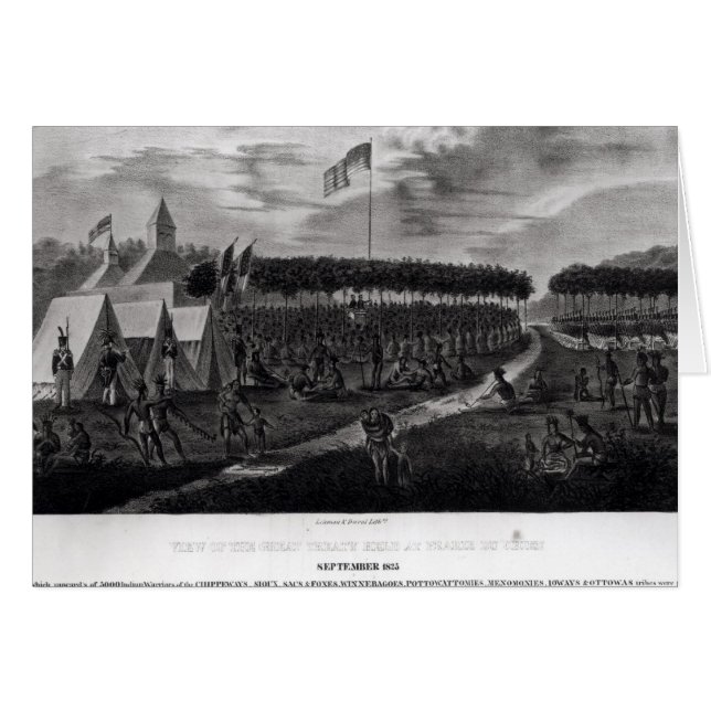 Cartão Vista do Tratado de Excelente Realizado em Prairie (Frente Horizontal)