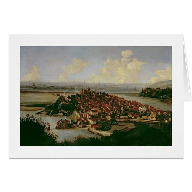 Cartão Vista extensiva de Rye (Frente Horizontal)