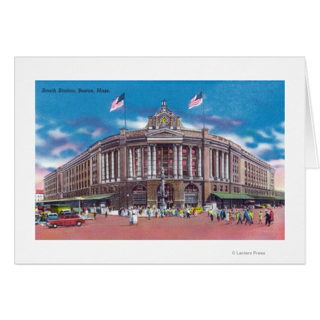 Cartão Vista Exterior da Estação Sul (Frente Horizontal)