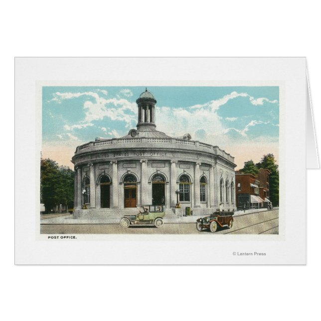 Cartão Vista Exterior do Serviço de Posto 2 (Frente Horizontal)