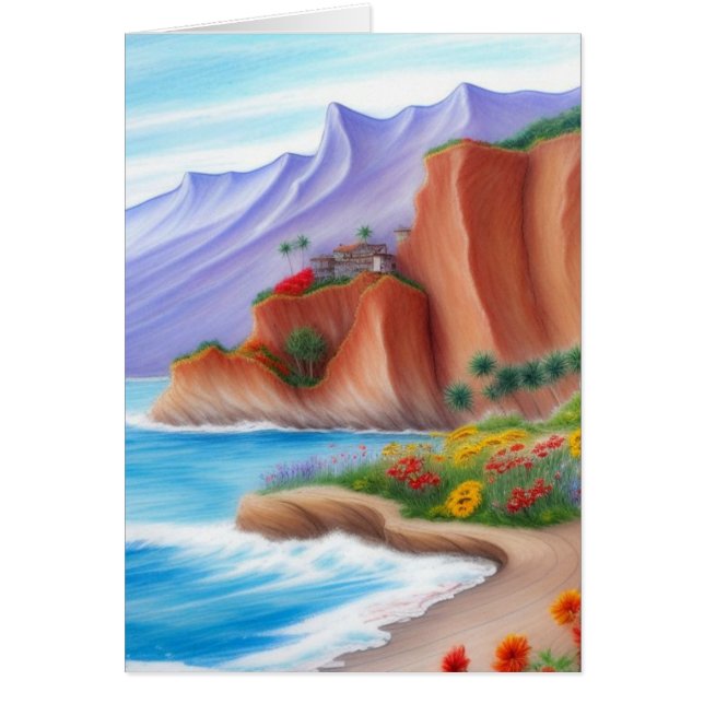 Cartão Vista Oceanside (Frente)