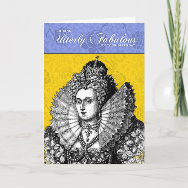 Cartão Vista totalmente fabuloso em seu aniversário (Frente)