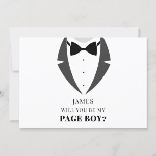 Cartão Viste-se Peça ao Meu Padrinho de Casamento Carta d