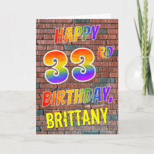 Cartão Visual inspirado em Grafites Olhar Arco-íris FELIZ