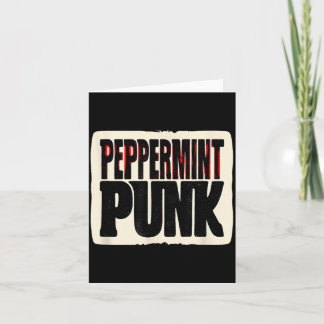Cartão Visual Punk de Hortelã Legal para Meninos e Menina