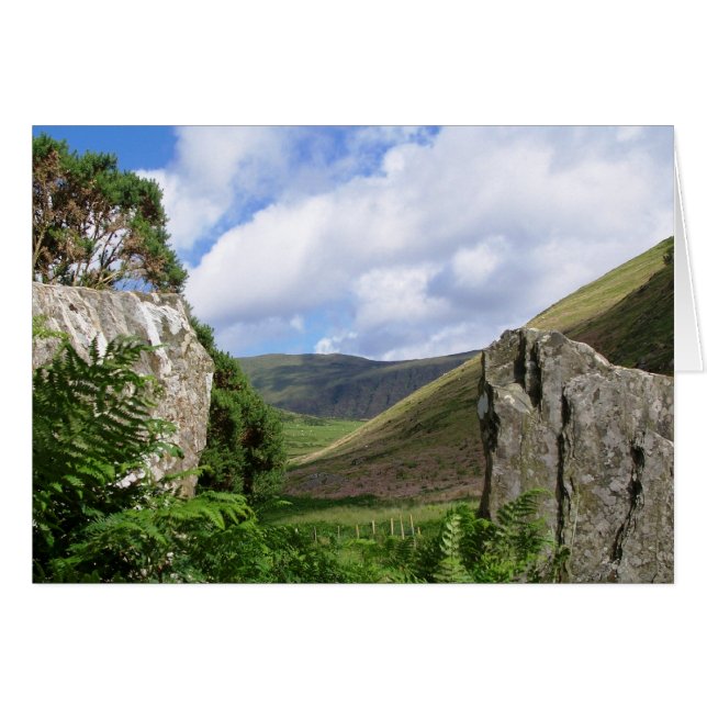 Cartão VISUALIZAÇÕES DA WALES Card (Frente Horizontal)