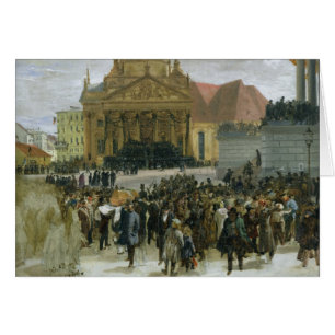 Cartão Vítimas da revolução de março