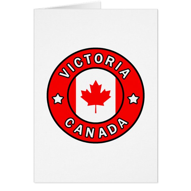 Cartão Vitória Canadá (Frente)
