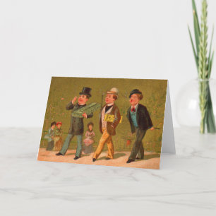 Cartão vitoriano de venda Cigarros Little Beauties