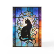 Vitral Com Gato